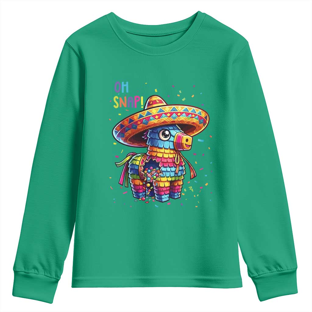 Hilarious Pinata Candy Rainbow Fiesta Party Youth Sweatshirt Oh Snap