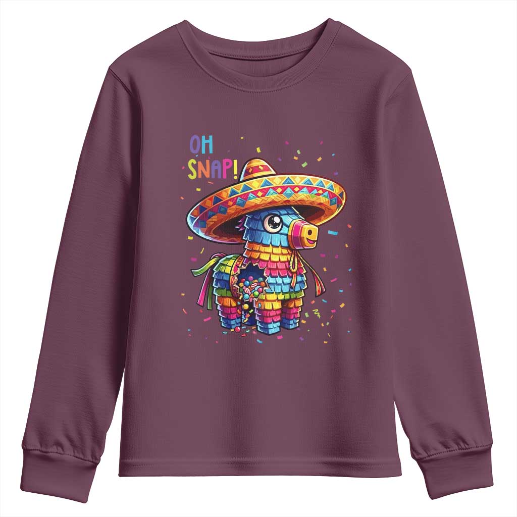 Hilarious Pinata Candy Rainbow Fiesta Party Youth Sweatshirt Oh Snap