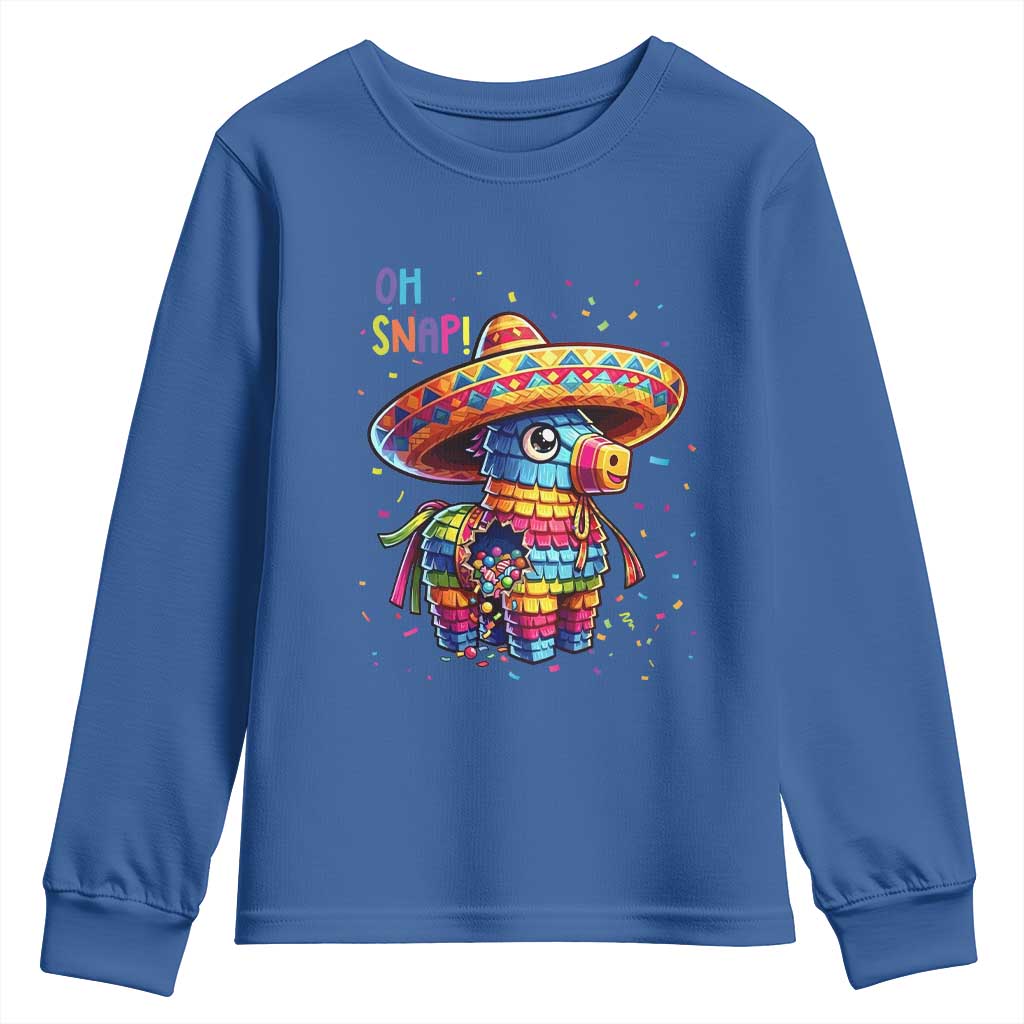 Hilarious Pinata Candy Rainbow Fiesta Party Youth Sweatshirt Oh Snap