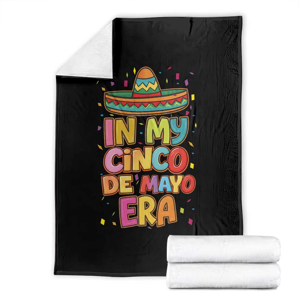 Funny Mexican Fiesta Party Throw Blanket In My Cinco De Mayo Era