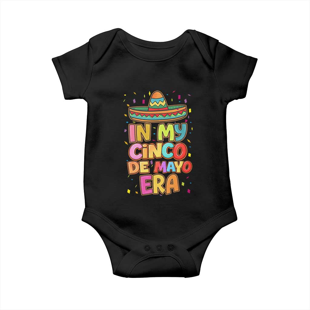 Funny Mexican Fiesta Party Baby Onesie In My Cinco De Mayo Era