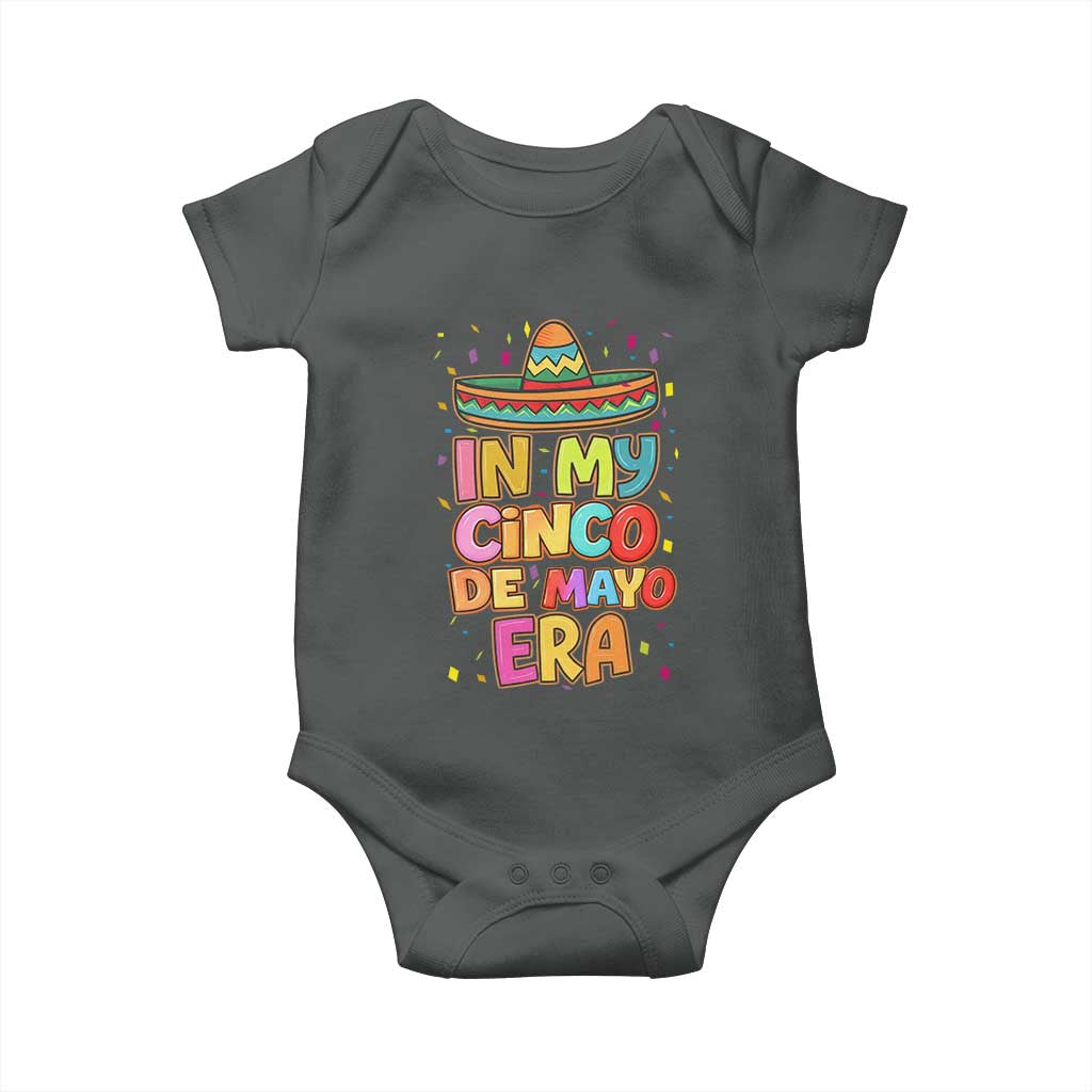 Funny Mexican Fiesta Party Baby Onesie In My Cinco De Mayo Era
