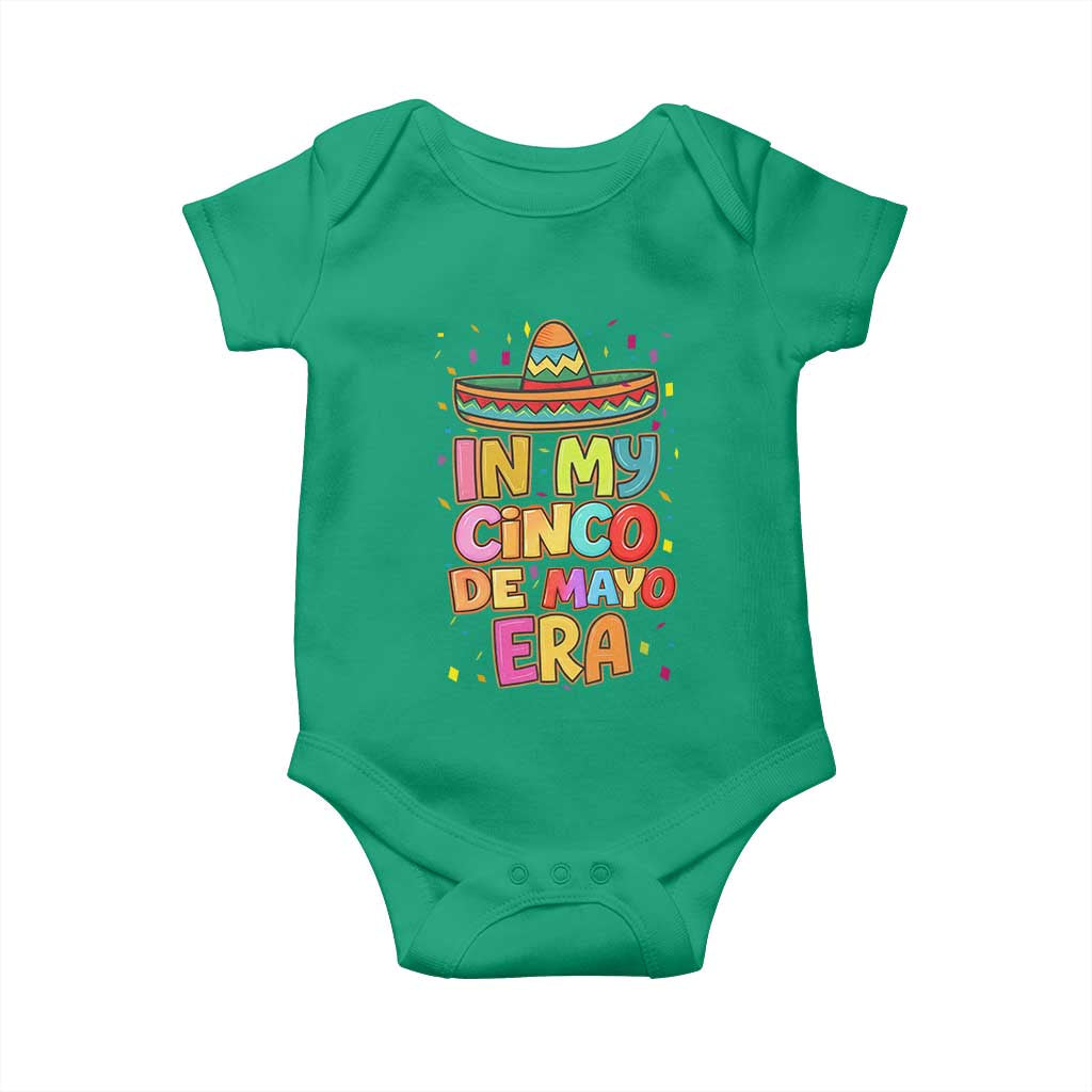 Funny Mexican Fiesta Party Baby Onesie In My Cinco De Mayo Era