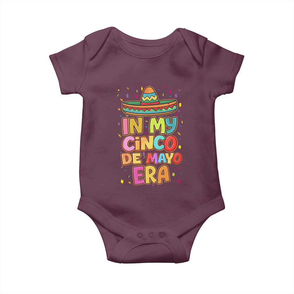 Funny Mexican Fiesta Party Baby Onesie In My Cinco De Mayo Era