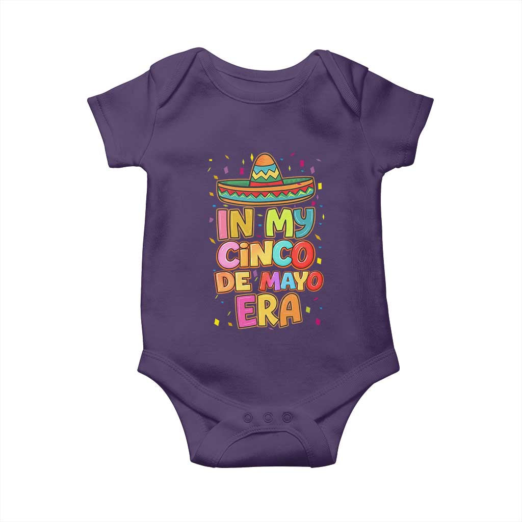 Funny Mexican Fiesta Party Baby Onesie In My Cinco De Mayo Era