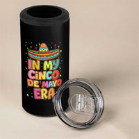 Funny Mexican Fiesta Party 4 in 1 Can Cooler Tumbler In My Cinco De Mayo Era