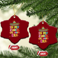 Funny Mexican Fiesta Party Ceramic Ornament In My Cinco De Mayo Era
