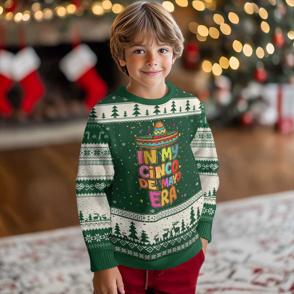 Funny Mexican Fiesta Party Ugly Christmas Sweater In My Cinco De Mayo Era