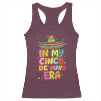 Funny Mexican Fiesta Party Racerback Tank Top In My Cinco De Mayo Era