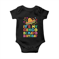 It Is My Cinco De Mayo Birthday Fiesta Baby Onesie Funny Mexican Party