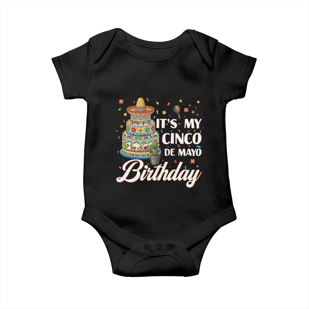 Funny Cinco De Mayo Birthday Baby Onesie Mexican Fiesta Theme Party
