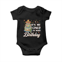 Funny Cinco De Mayo Birthday Baby Onesie Mexican Fiesta Theme Party