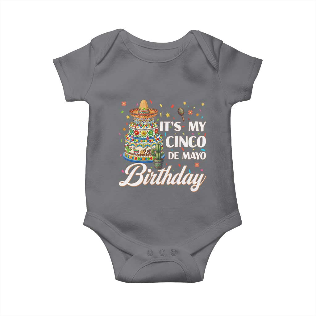 Funny Cinco De Mayo Birthday Baby Onesie Mexican Fiesta Theme Party