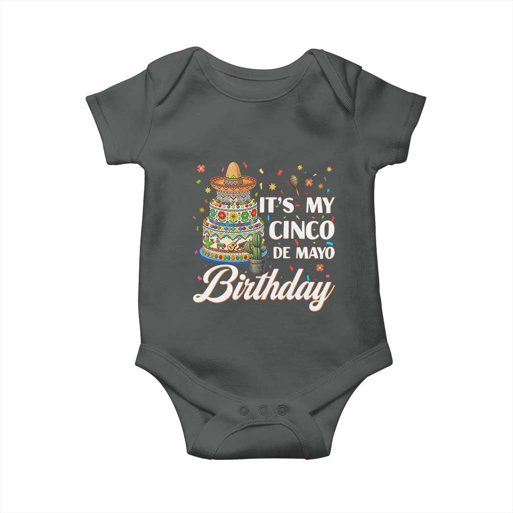 Funny Cinco De Mayo Birthday Baby Onesie Mexican Fiesta Theme Party
