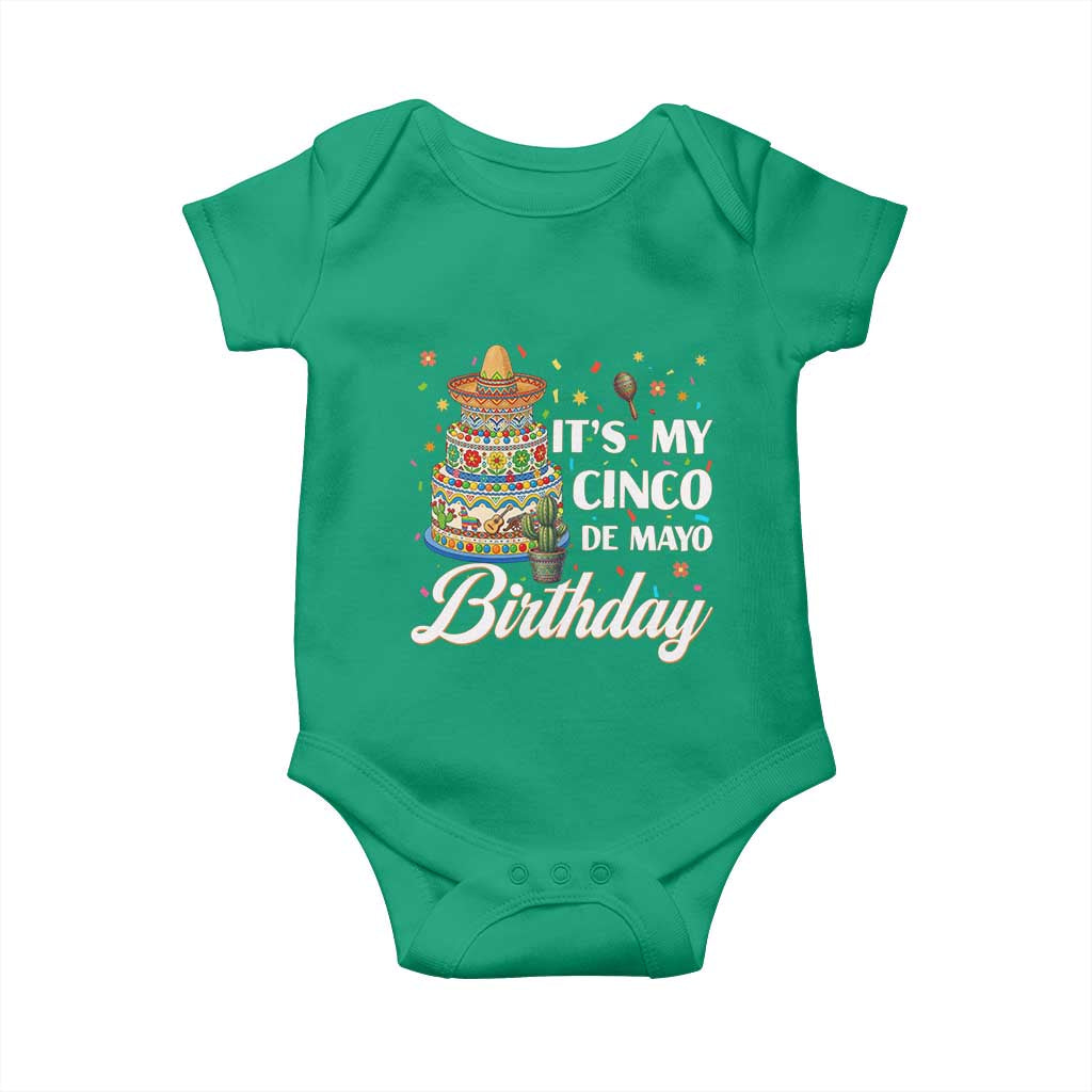 Funny Cinco De Mayo Birthday Baby Onesie Mexican Fiesta Theme Party