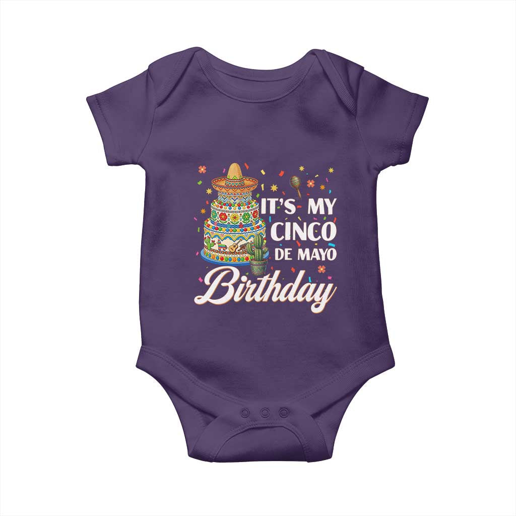 Funny Cinco De Mayo Birthday Baby Onesie Mexican Fiesta Theme Party