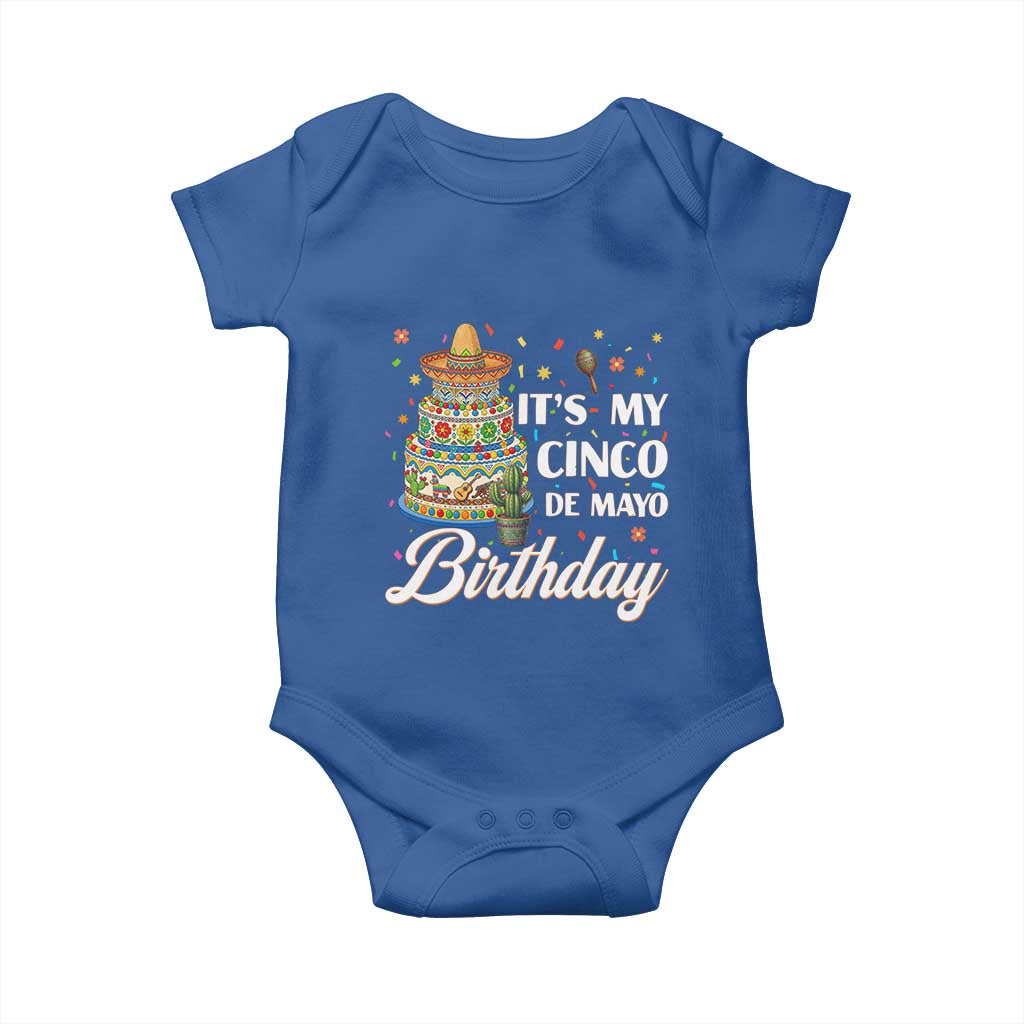 Funny Cinco De Mayo Birthday Baby Onesie Mexican Fiesta Theme Party