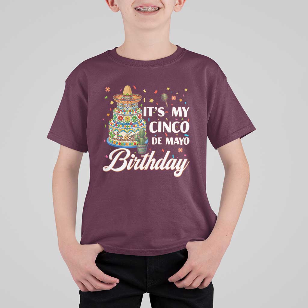 Funny Cinco De Mayo Birthday T Shirt For Kid Mexican Fiesta Theme Party