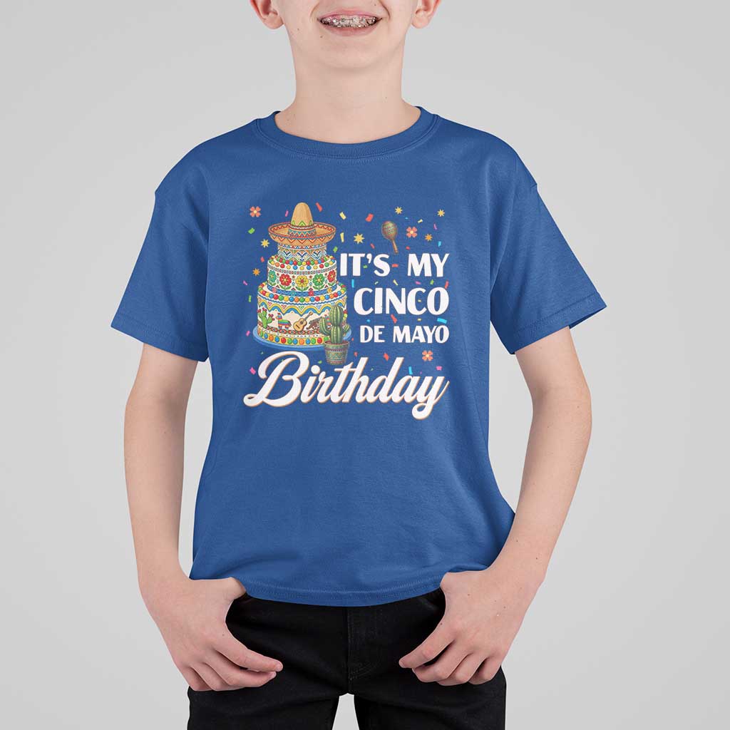 Funny Cinco De Mayo Birthday T Shirt For Kid Mexican Fiesta Theme Party