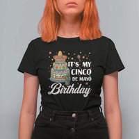 Funny Cinco De Mayo Birthday T Shirt For Women Mexican Fiesta Theme Party
