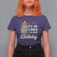 Funny Cinco De Mayo Birthday T Shirt For Women Mexican Fiesta Theme Party