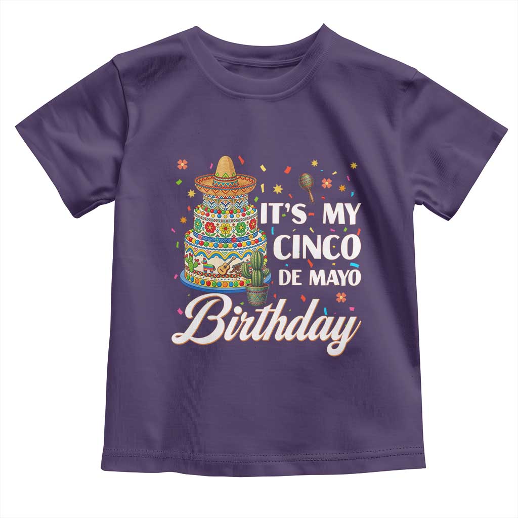 Funny Cinco De Mayo Birthday Toddler T Shirt Mexican Fiesta Theme Party
