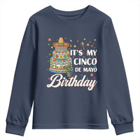 Funny Cinco De Mayo Birthday Youth Sweatshirt Mexican Fiesta Theme Party