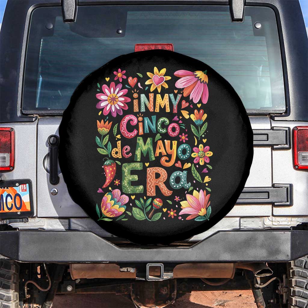 Trendy Floral Fiesta Celebration Spare Tire Cover In My Cinco De Mayo Era