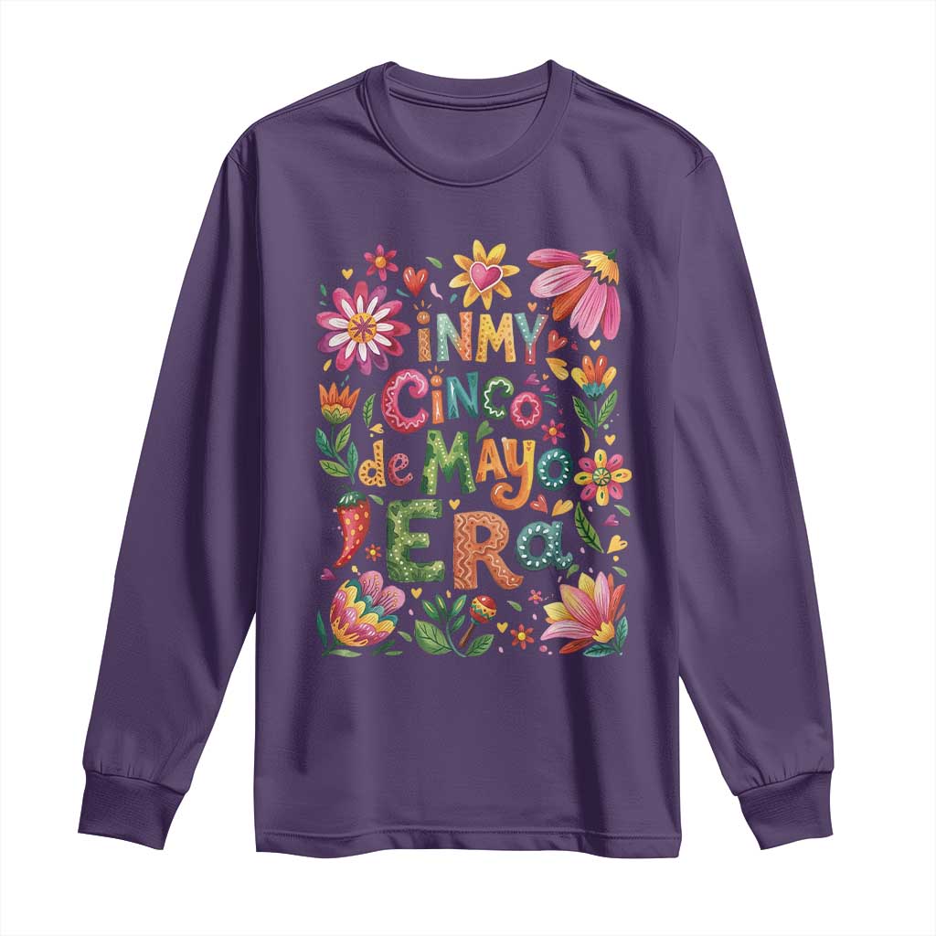 Trendy Floral Fiesta Celebration Long Sleeve Shirt In My Cinco De Mayo Era
