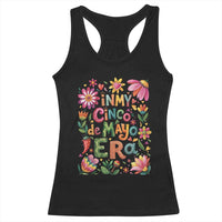 Trendy Floral Fiesta Celebration Racerback Tank Top In My Cinco De Mayo Era
