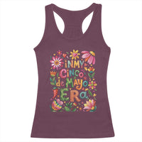 Trendy Floral Fiesta Celebration Racerback Tank Top In My Cinco De Mayo Era