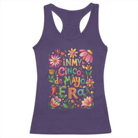 Trendy Floral Fiesta Celebration Racerback Tank Top In My Cinco De Mayo Era