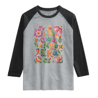 Trendy Floral Fiesta Celebration Raglan Shirt In My Cinco De Mayo Era