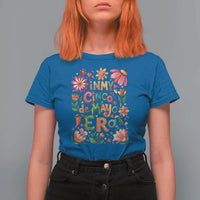 Trendy Floral Fiesta Celebration T Shirt For Women In My Cinco De Mayo Era