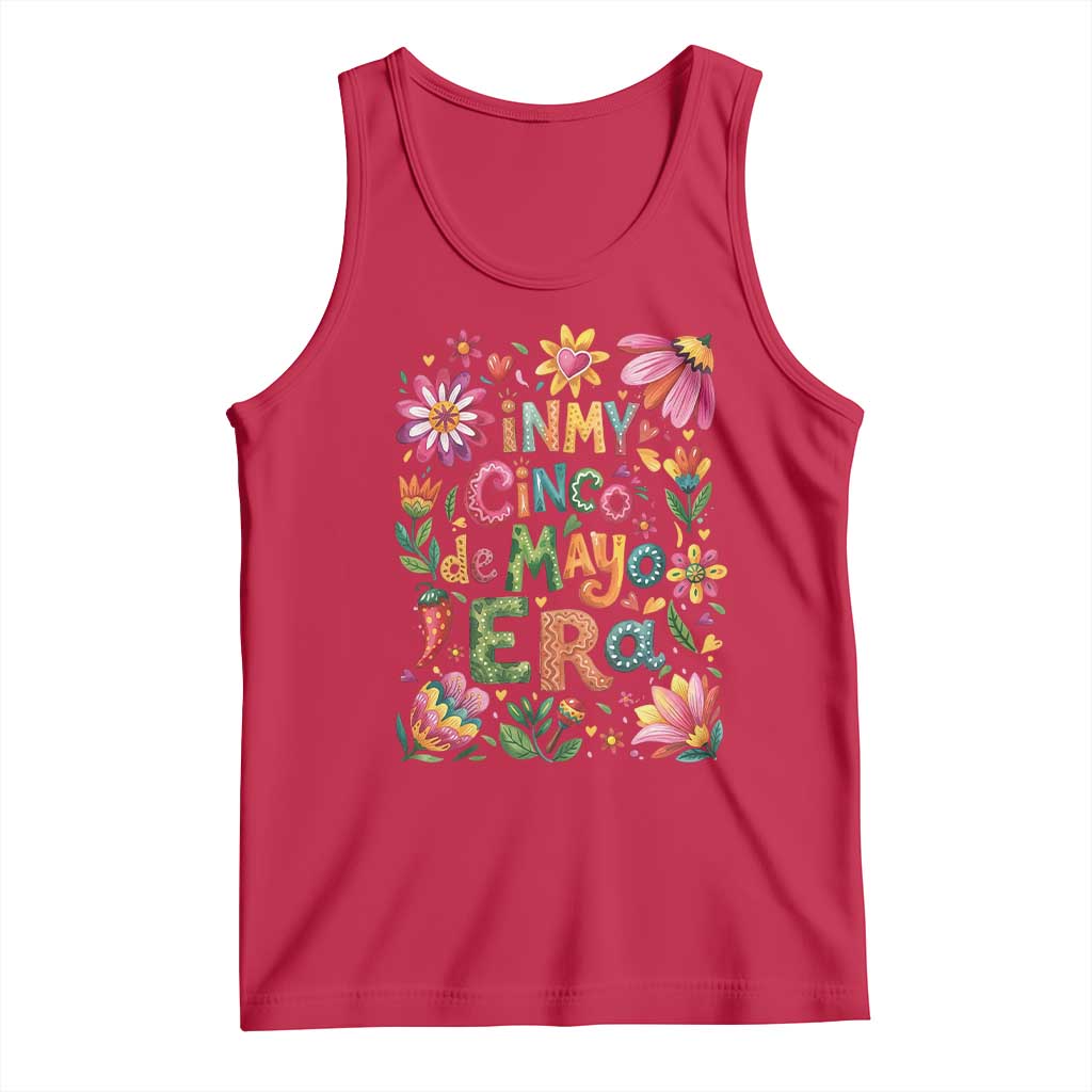 Trendy Floral Fiesta Celebration Tank Top In My Cinco De Mayo Era
