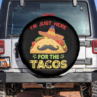 Funny Cinco De Mayo Taco Spare Tire Cover Just Here For The Tacos
