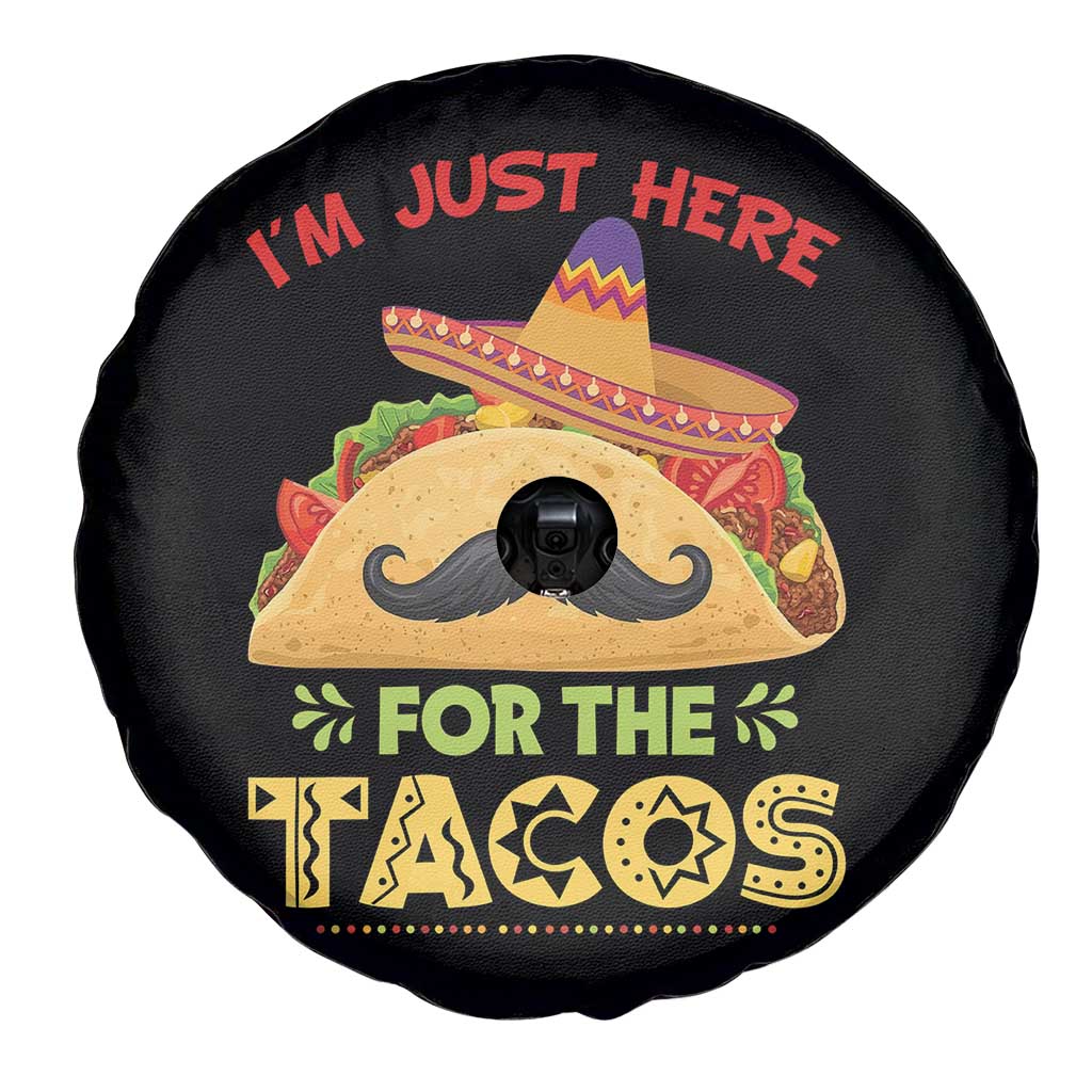 Funny Cinco De Mayo Taco Spare Tire Cover Just Here For The Tacos