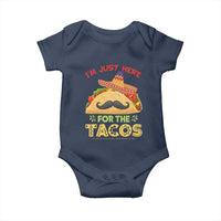 Funny Cinco De Mayo Taco Baby Onesie Just Here For The Tacos