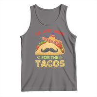 Funny Cinco De Mayo Taco Tank Top Just Here For The Tacos