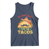 Funny Cinco De Mayo Taco Tank Top Just Here For The Tacos
