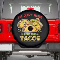 Funny Cinco De Mayo Just Here For The Tacos Spare Tire Cover Taco Lover Gift
