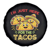 Funny Cinco De Mayo Just Here For The Tacos Spare Tire Cover Taco Lover Gift