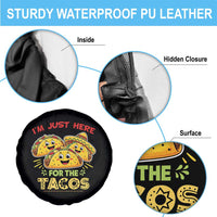 Funny Cinco De Mayo Just Here For The Tacos Spare Tire Cover Taco Lover Gift