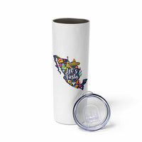 Cinco De Mayo Party Mexican Map Skinny Tumbler Lets Fiesta