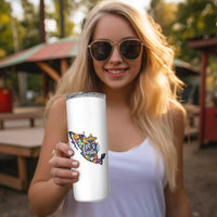 Cinco De Mayo Party Mexican Map Skinny Tumbler Lets Fiesta