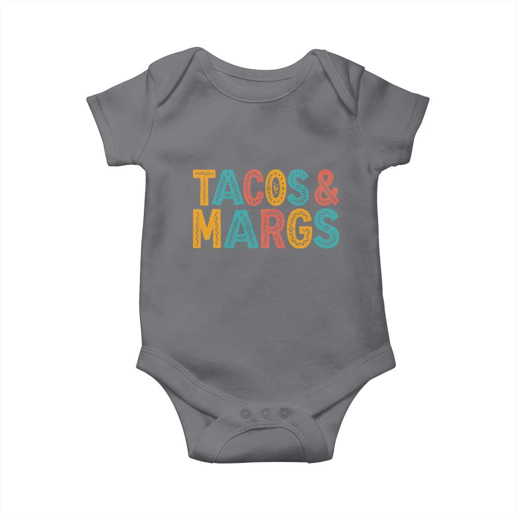 Tacos And Margaritas Lover Baby Onesie Cinco De Mayo Fiesta