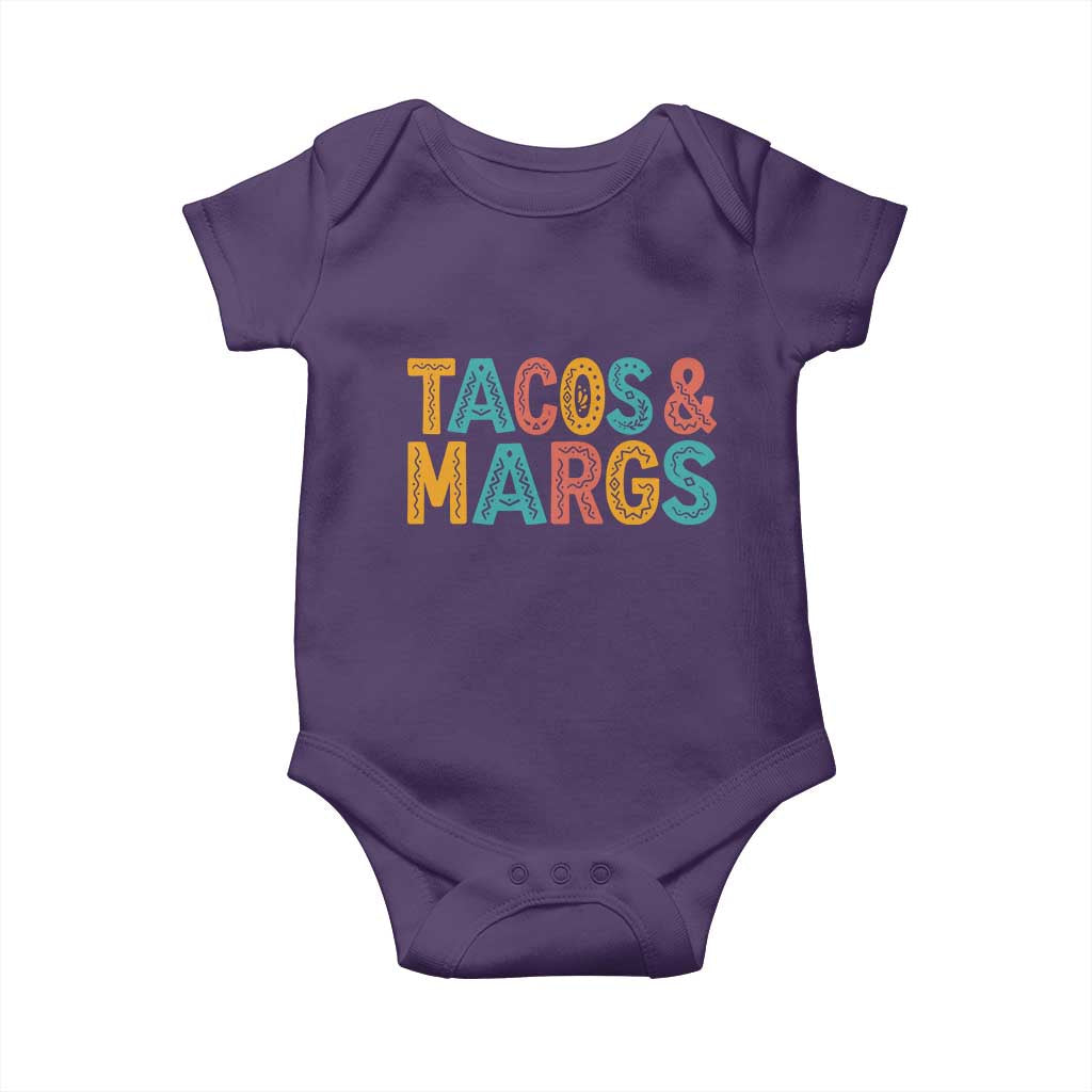 Tacos And Margaritas Lover Baby Onesie Cinco De Mayo Fiesta