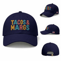 Tacos And Margaritas Lover Baseball Cap Cinco De Mayo Fiesta