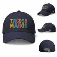 Tacos And Margaritas Lover Baseball Cap Cinco De Mayo Fiesta