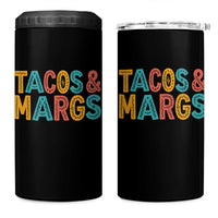Tacos And Margaritas Lover 4 in 1 Can Cooler Tumbler Cinco De Mayo Fiesta